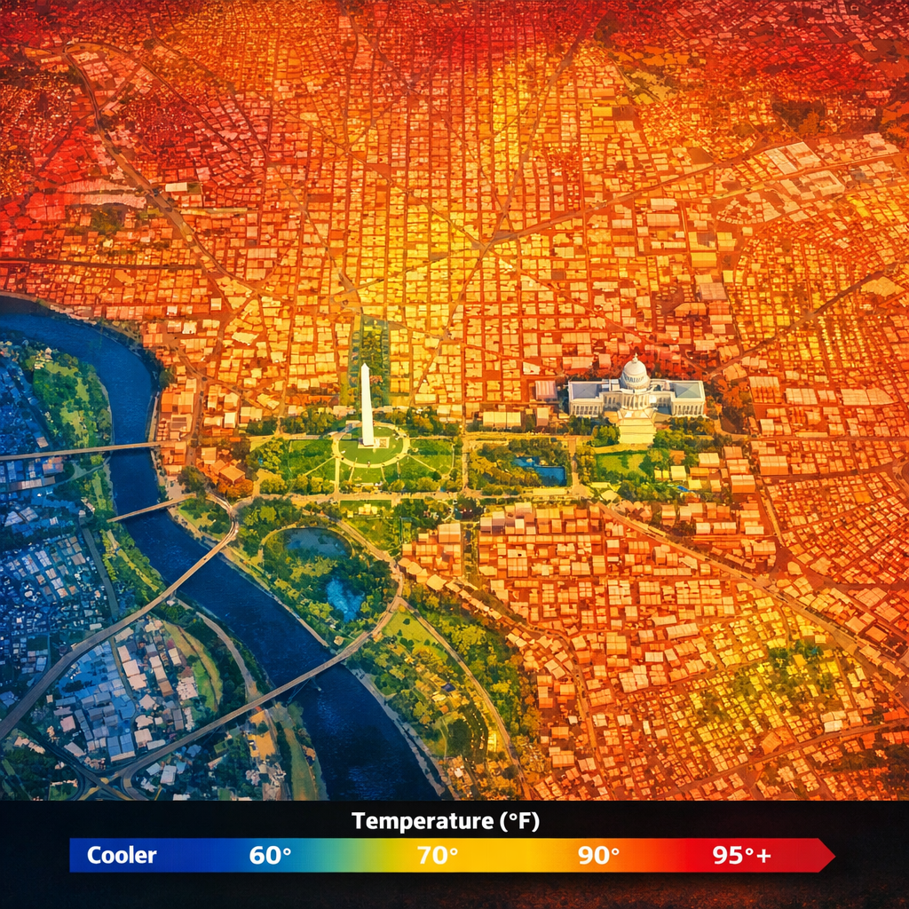 Understanding Washington D.C.’s Urban Heat Island Effect